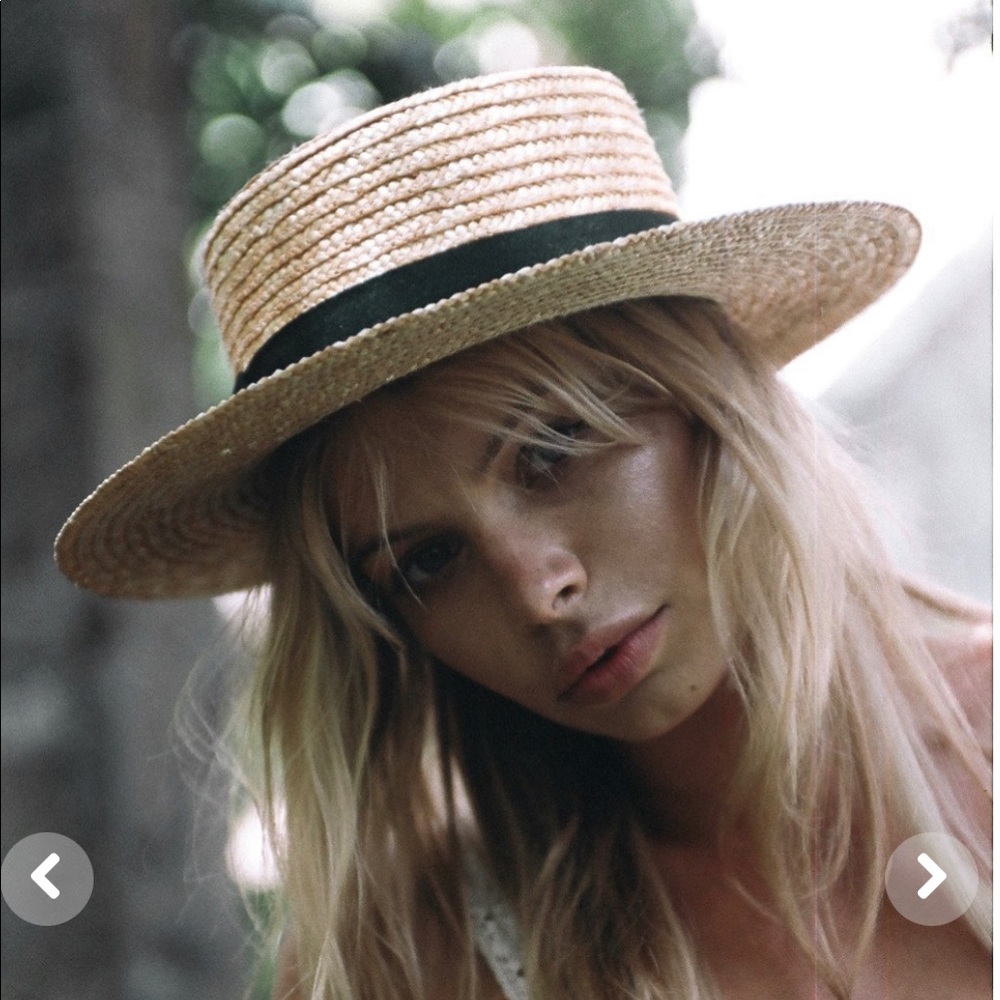 Lack of Color Spencer Boater Hat 55cm (S)